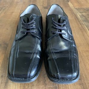 Steve Madden mens size 6.5 black dress shoes